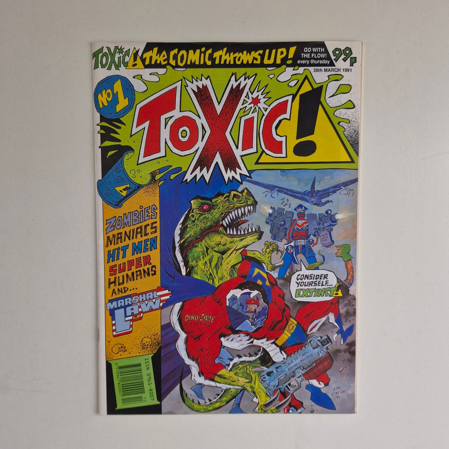 Toxic #1 1991 FN/VF