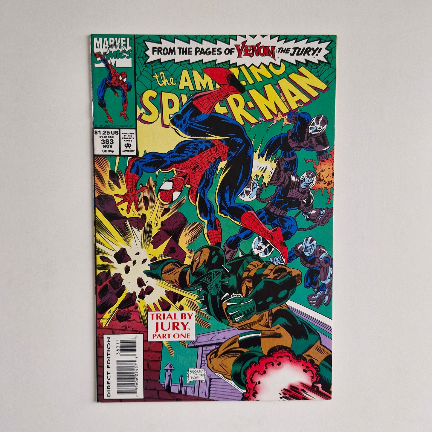 Amazing Spider-Man #383 1993 VF+