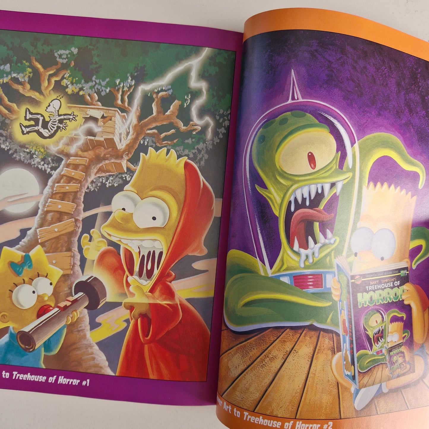 Bart Simpson's Treehouse of Horror Heebie-Jeebie Hullabaloo TPB 2012 NM