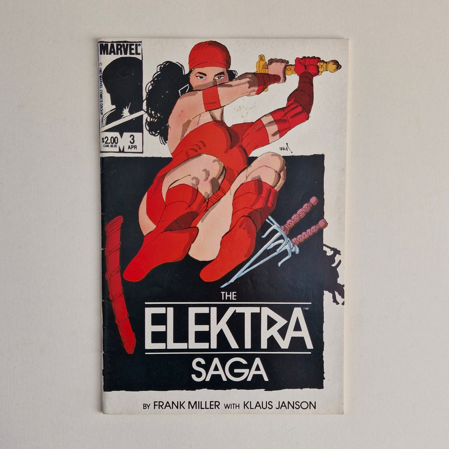 Elektra Saga #3 1984 FN