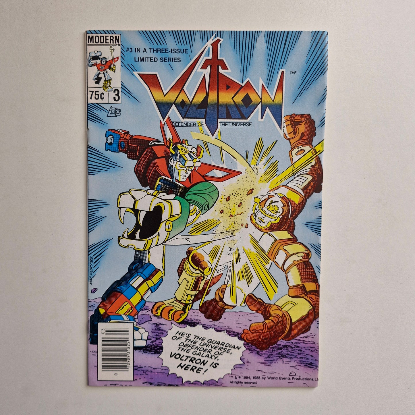 Voltron #3 1985 FN/VF