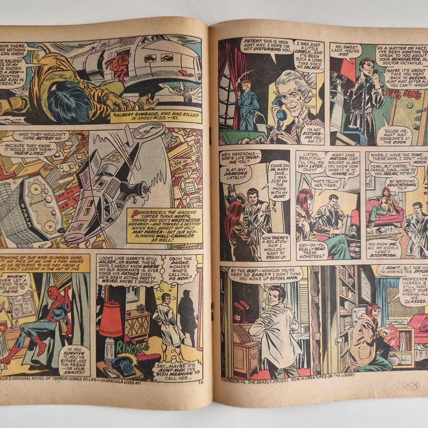 Amazing Spider-Man #130 1974 VG- Debut of Spider-Mobile