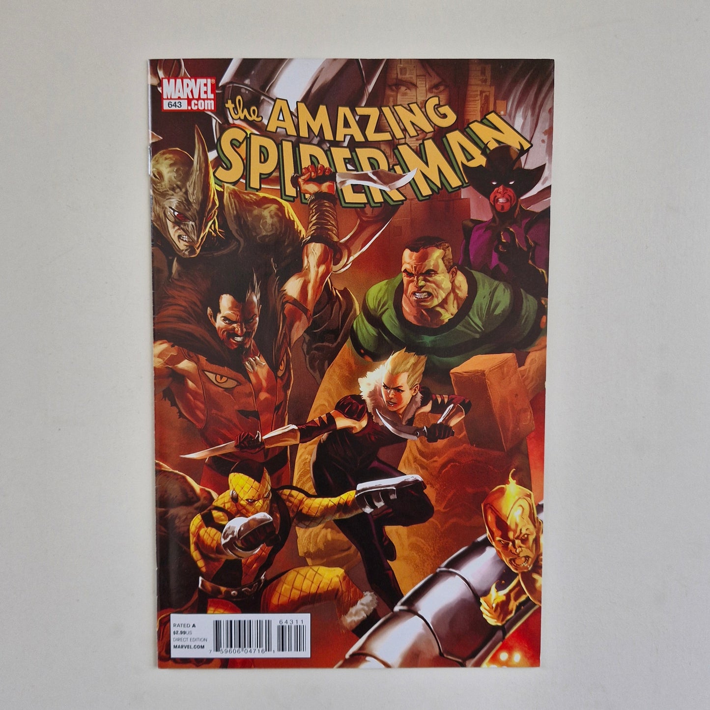 Amazing Spider-Man #643 2010 VF+
