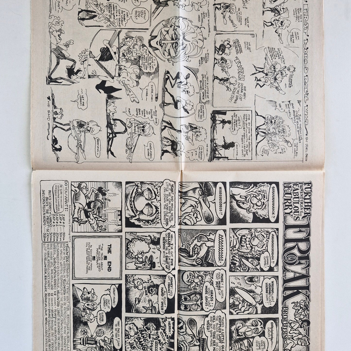 Yellow Dog #7 1973 5th Anniversary Edition