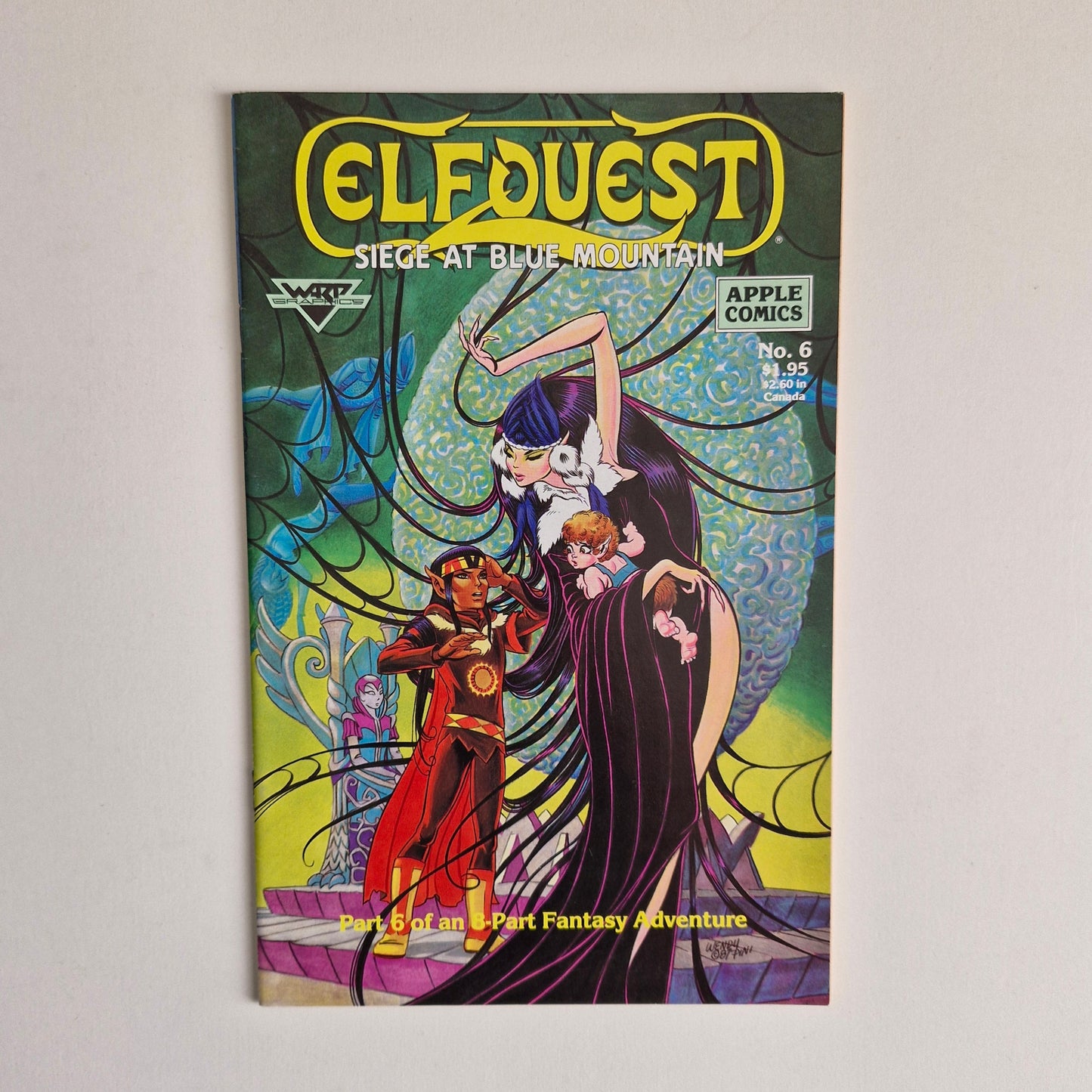 Elfquest: Siege of Blue Mountain #6 1988 VF+