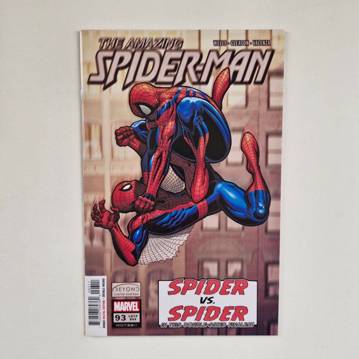Amazing Spider-Man #93 2022 (LGY #894) NM Ben Riley becomes Chasm