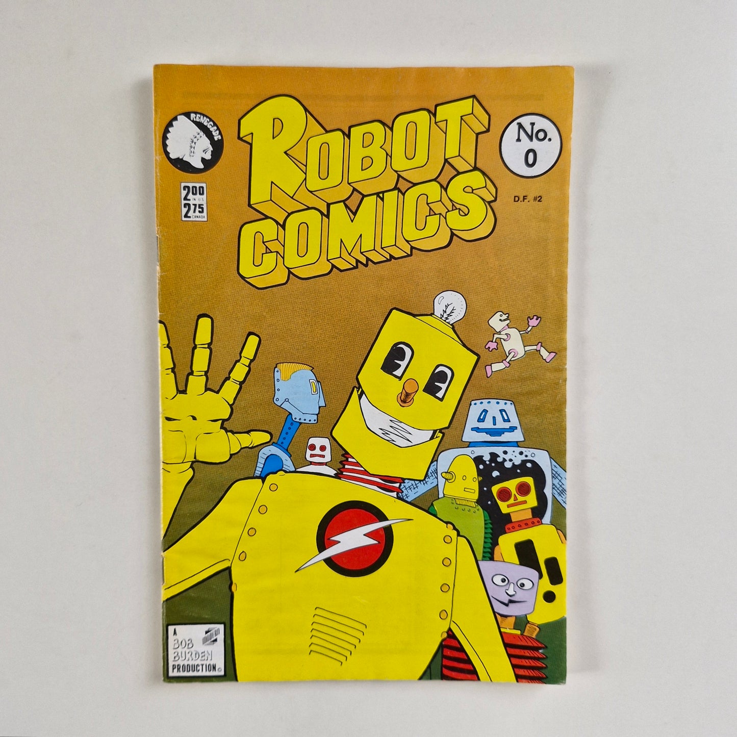 Robot Comics #0 1987 VG+ Bob Burden