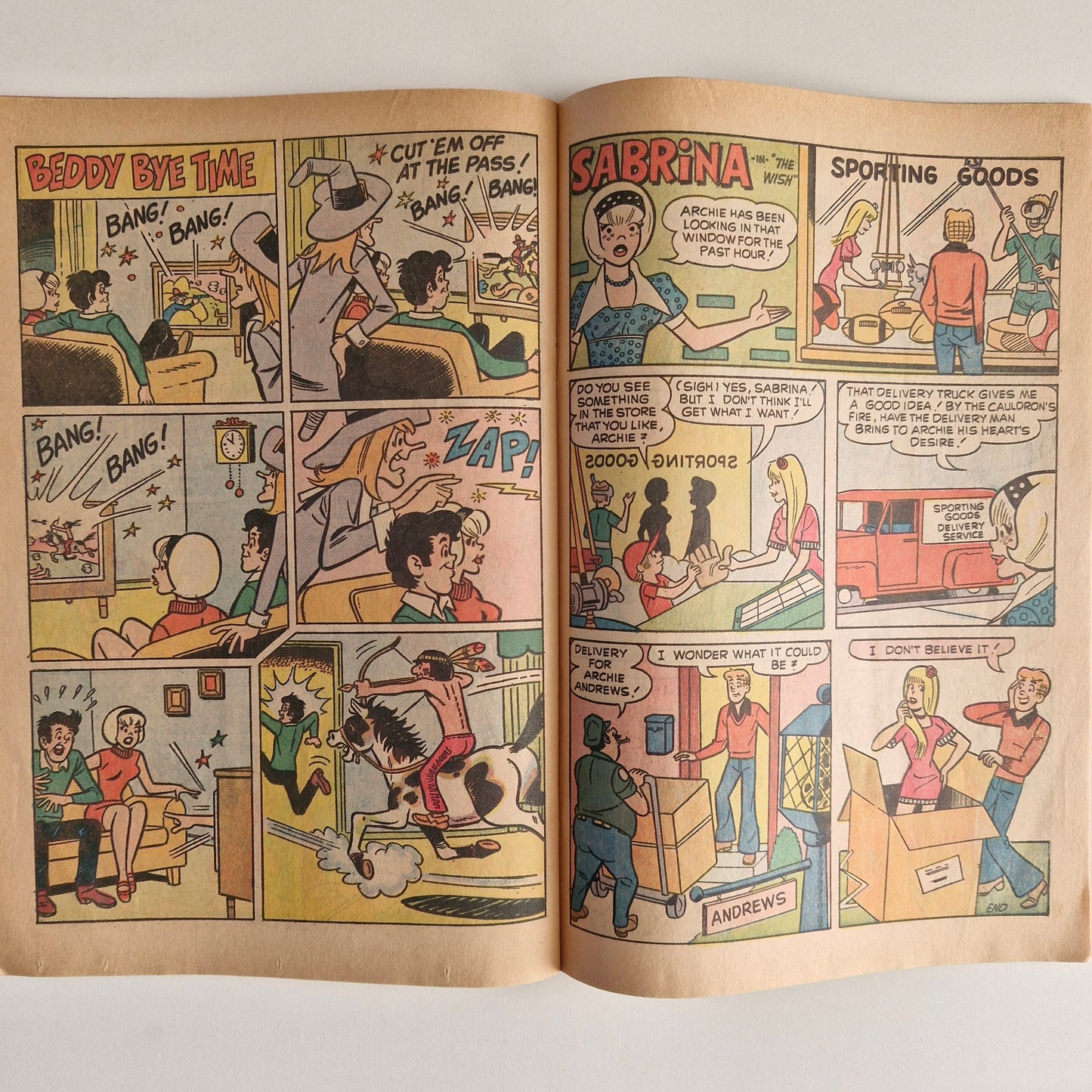 Sabrina the Teenage Witch #16 1973 VG