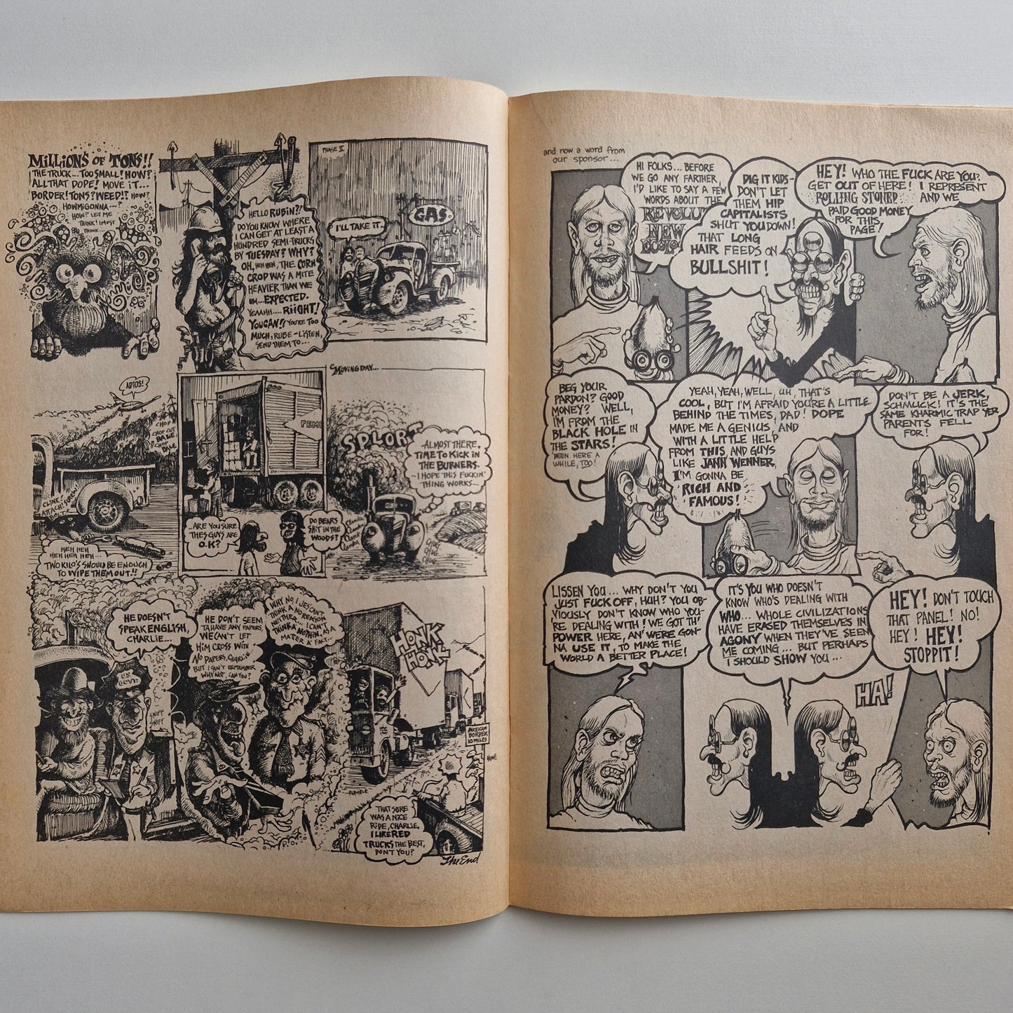 Mother's Oats Comix #2 1971 VG/FN 2nd Printing