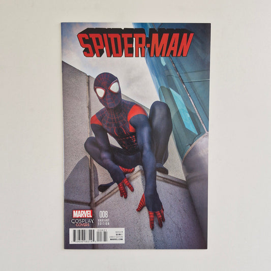 Spider-Man #8 2016 NM 1:15 Cosplay Variant