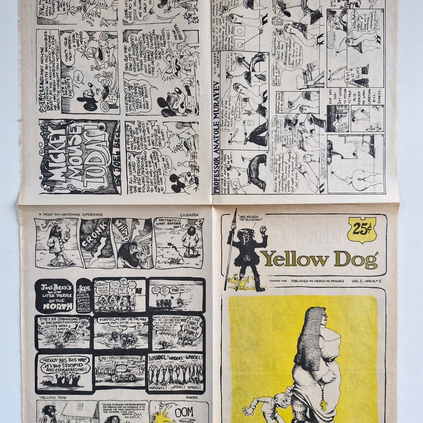 Yellow Dog #1 1973 5th Anniversary Edition