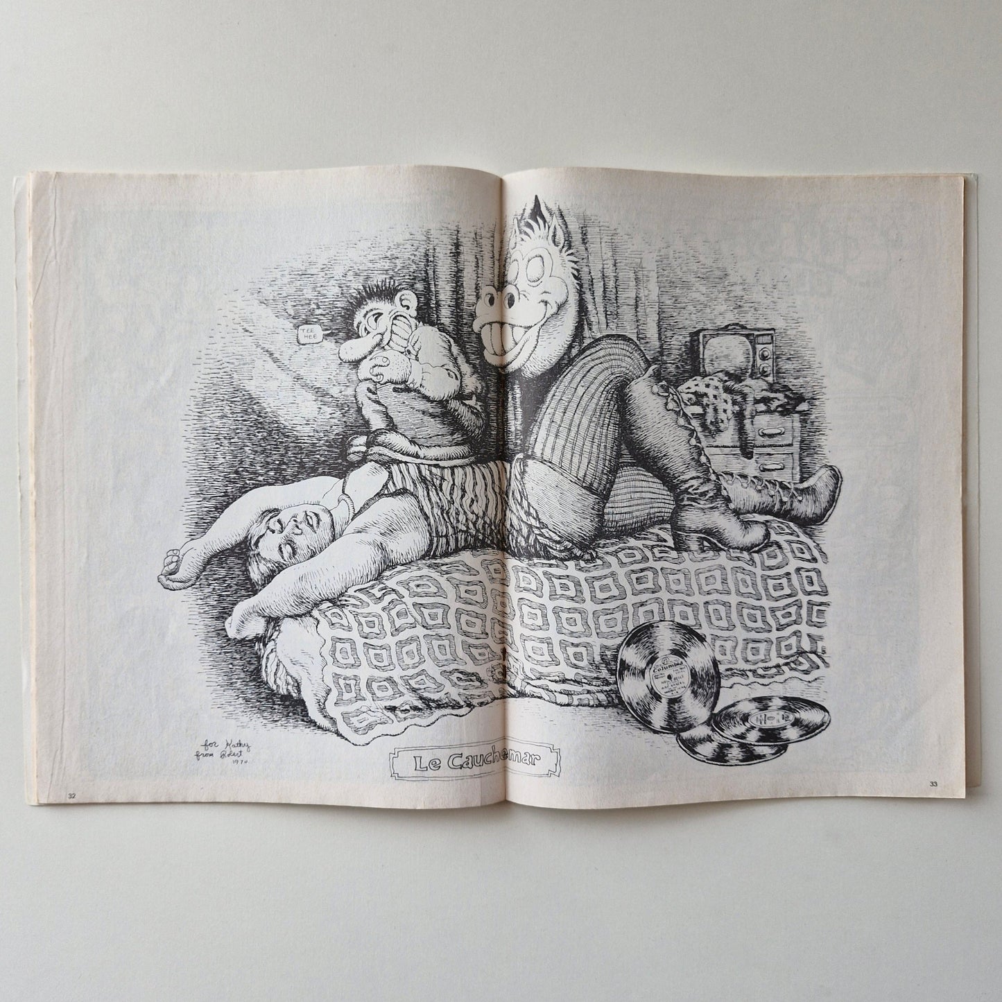 Les horribles obsessions de Robert Crumb #1 1974 VG/FN Nova Press