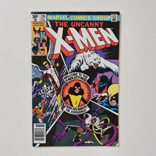 Uncanny X-Men #139 1980 VF