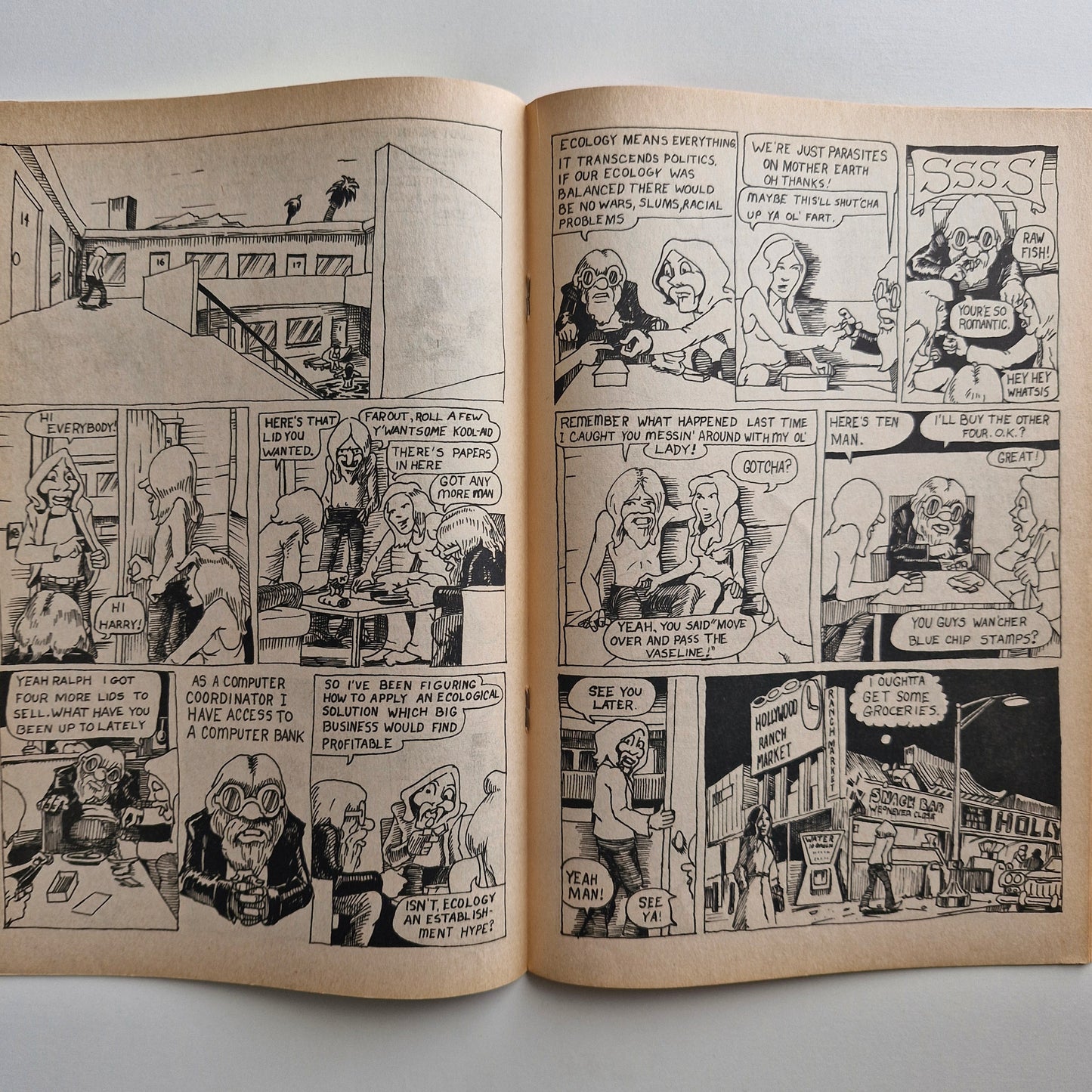 L.A. Comics #1 1971 FN 1st Printing