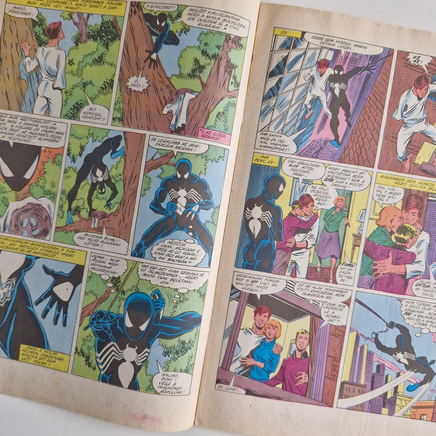Csodálatos Pókember #22 1991 VG+ Hungarian Edition