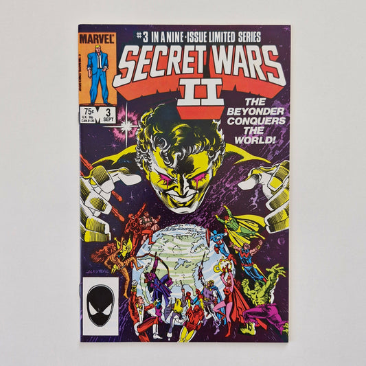 Secret Wars II #3 1985 VF/NM 1st full appearance of Beyonder Marvel