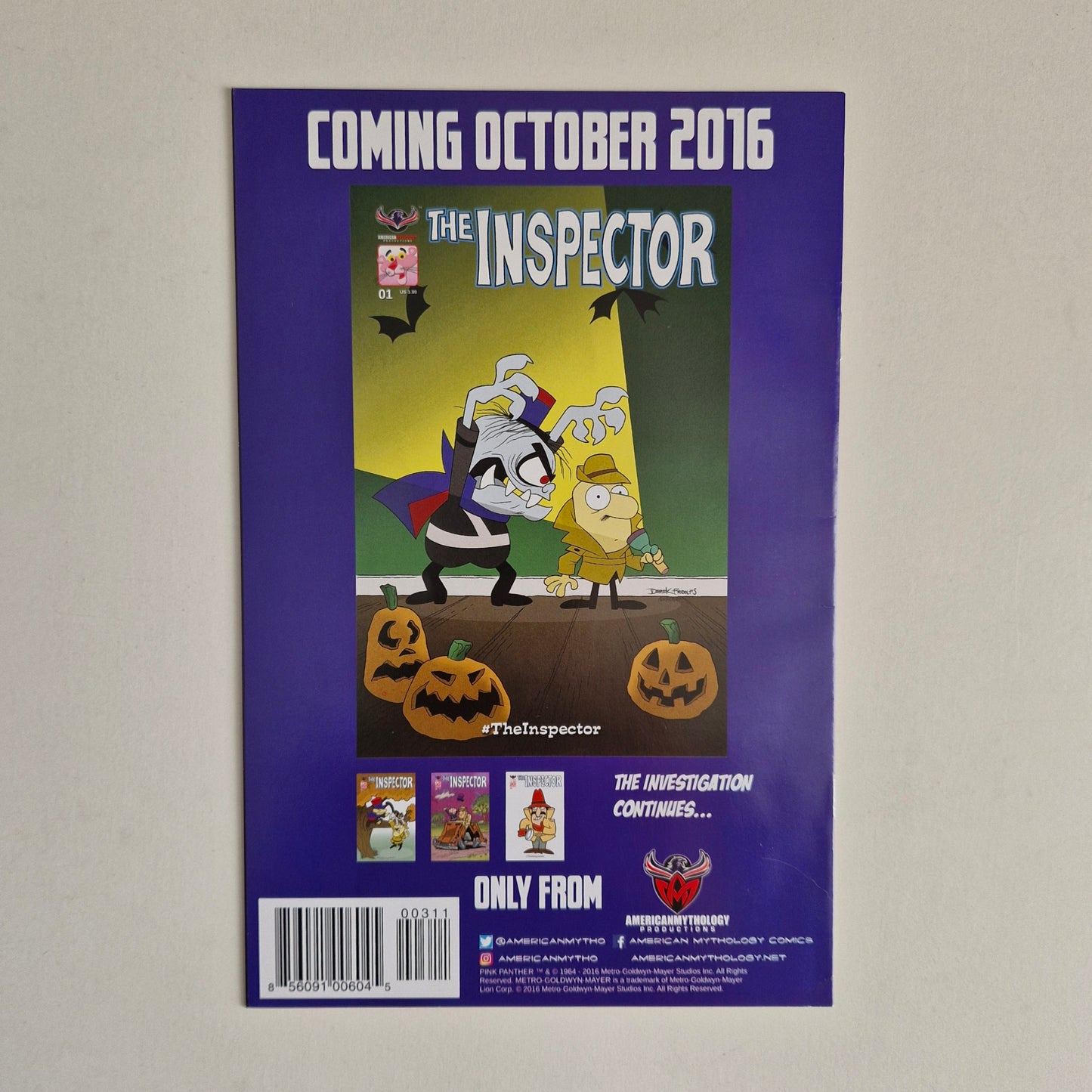 Pink Panther #3 2016 VF-