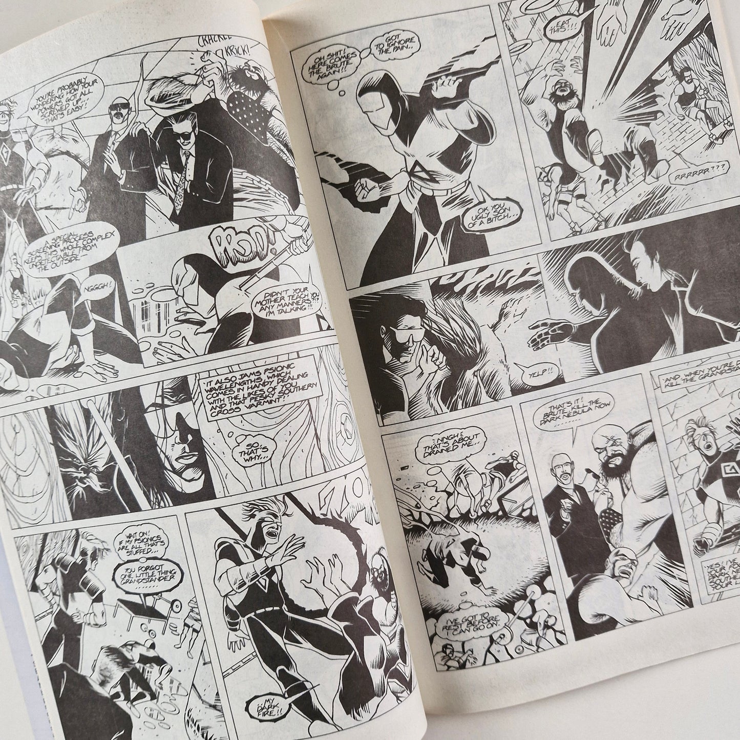 Dark Nebula #8 1992 FN/VF Tad Pietrzykowski Australian Indy