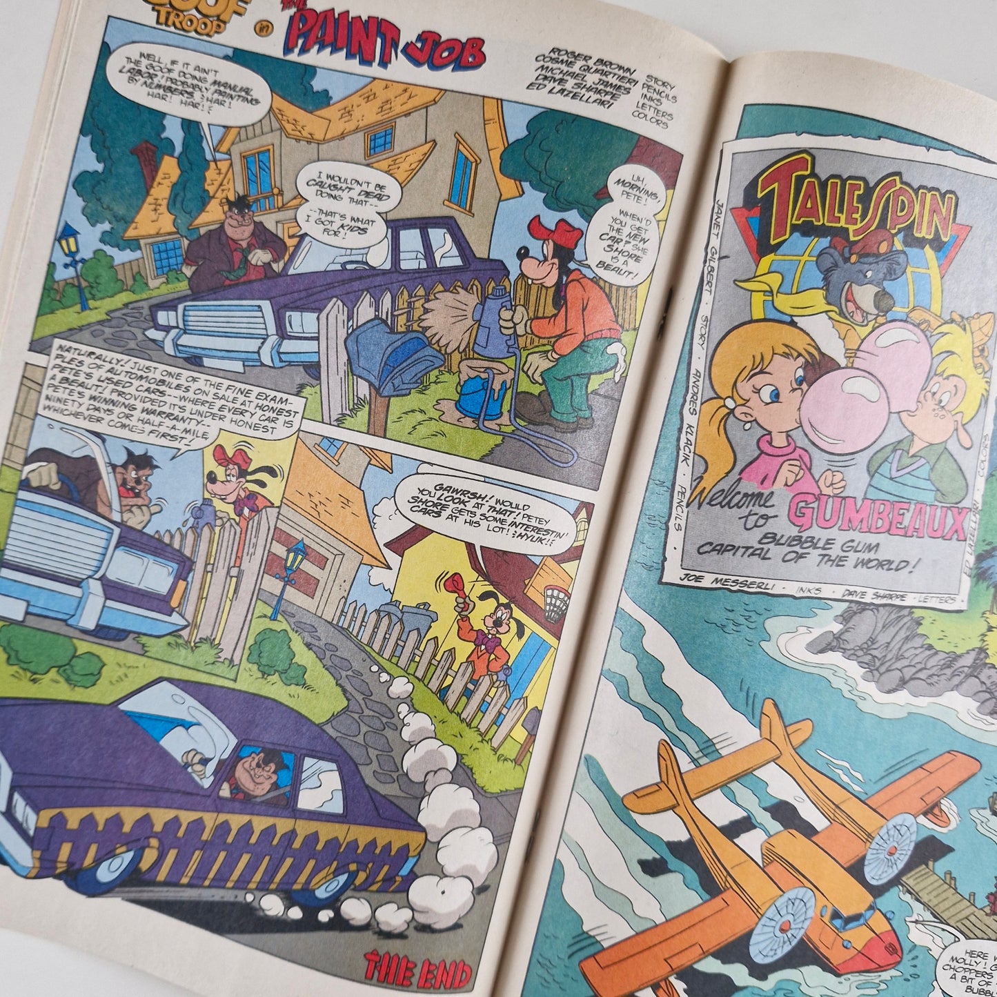 Disney Afternoon Featuring Darkwing Duck #1 1994 FN/VF