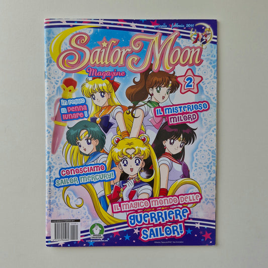 Sailor Moon Magazine #2 2011 FN Italian Edition GP Publishing