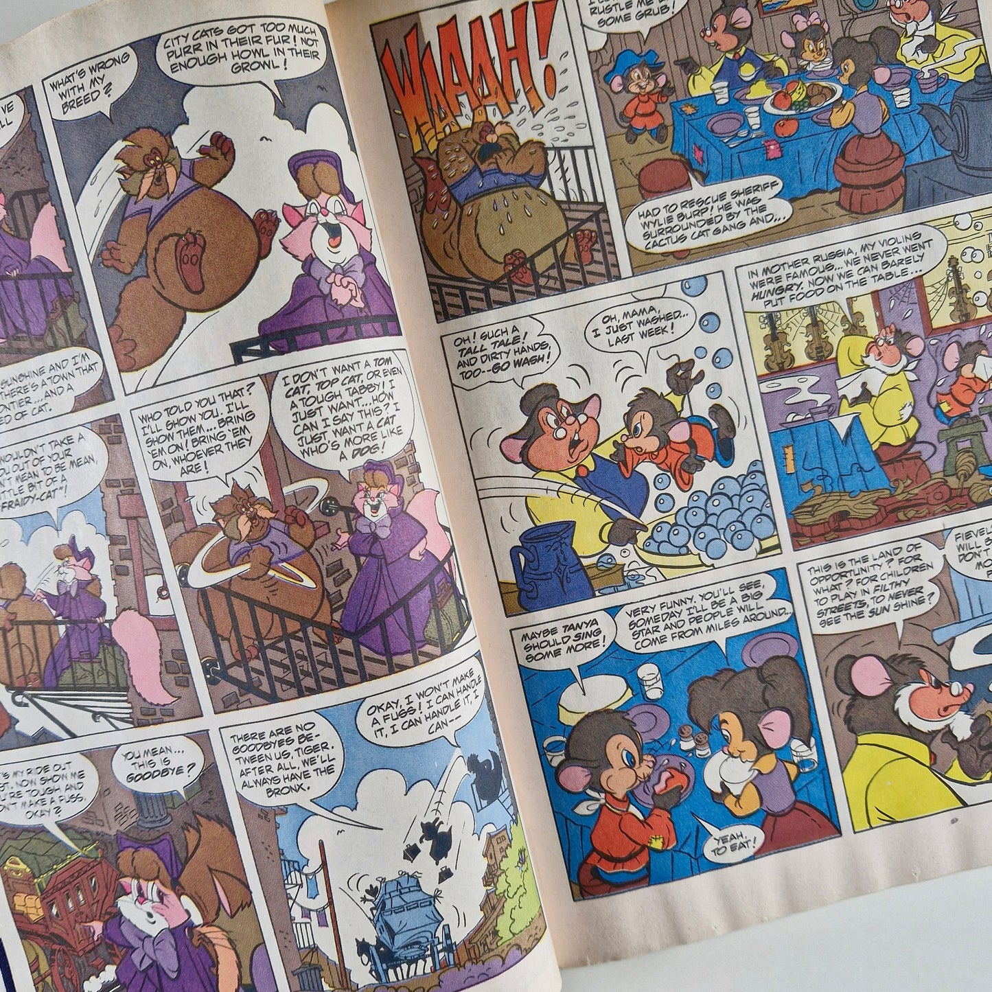 American Tale Fievel Goes West #1 1992 VF-