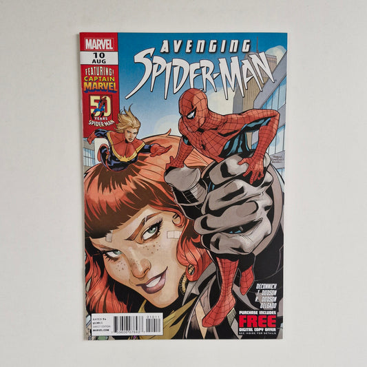 Avenging Spider-Man #10 2012 VF+ 3rd Appearance of Carol Danvers