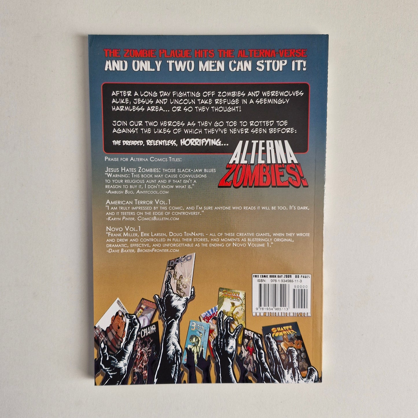 Attack of the Alterna Zombies #1 2009 GN VF+