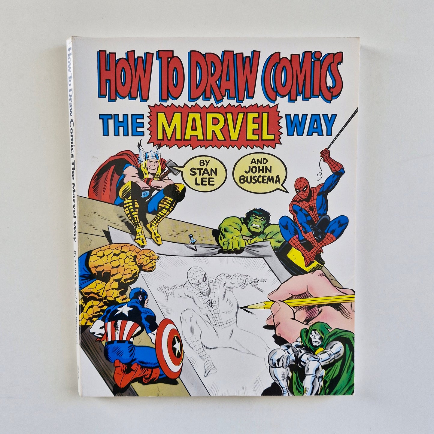 How to Draw Comics the Marvel Way SC 1984 1st Printing