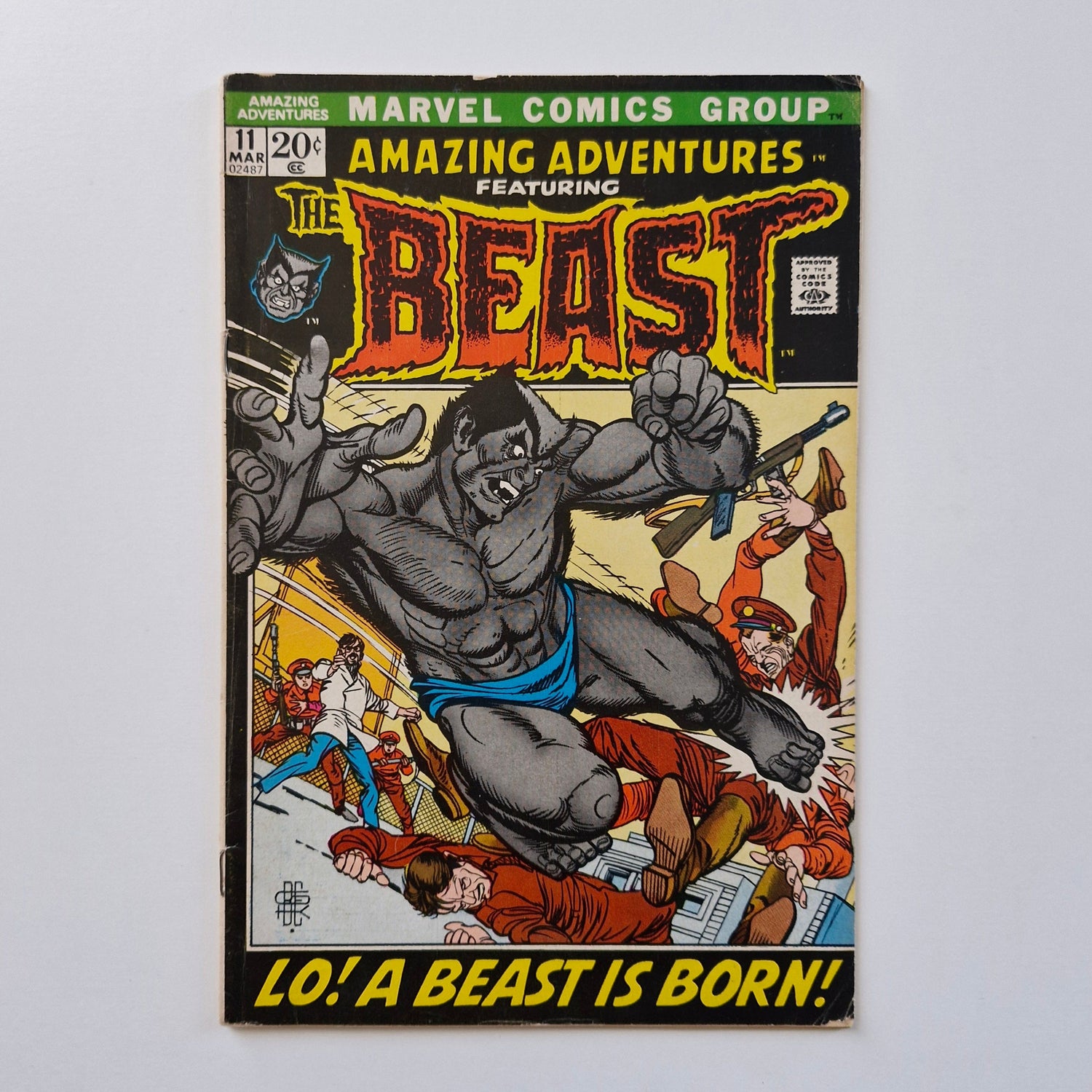 Amazing Adventures #11 1972 FN 1st appearance of the Beast in mutated form Marvel