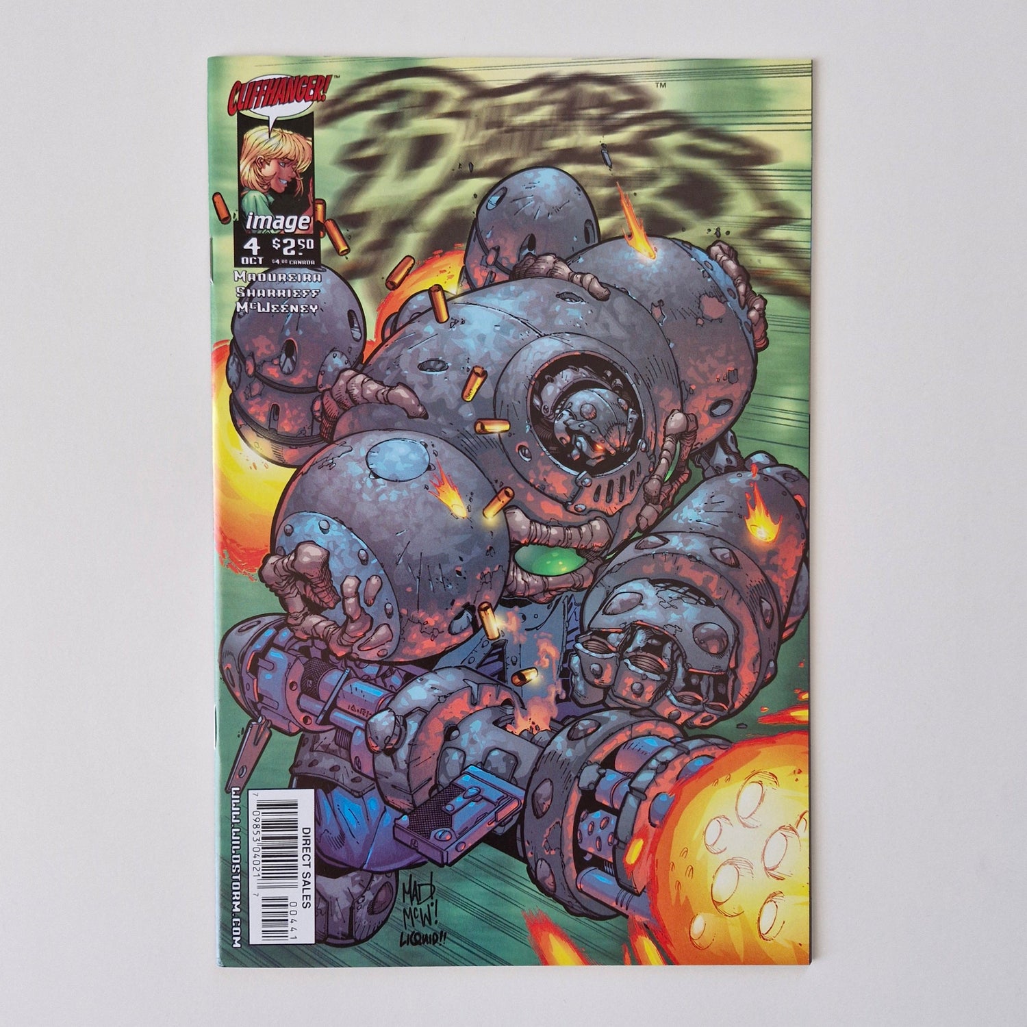 Battle Chasers #4 1998 Image