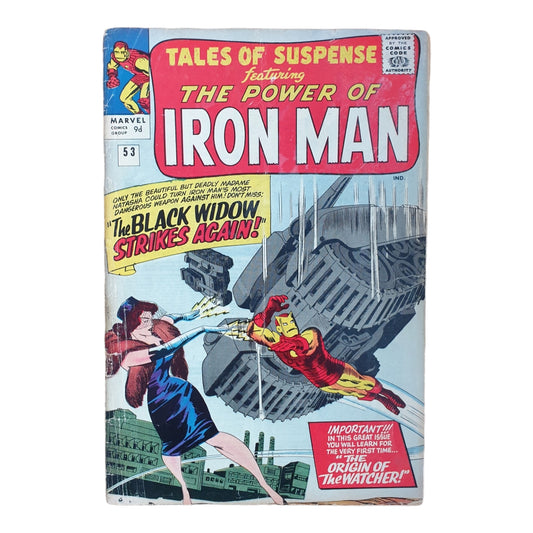 Tales Of Suspense #53 1964 UK Edition