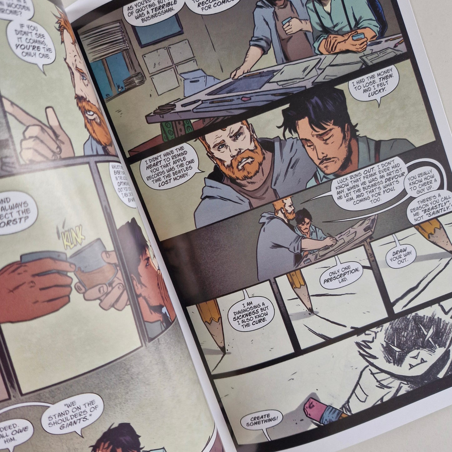 Drawing Blood Spilled Ink #1-2 2019 VF+ Kevin Eastman