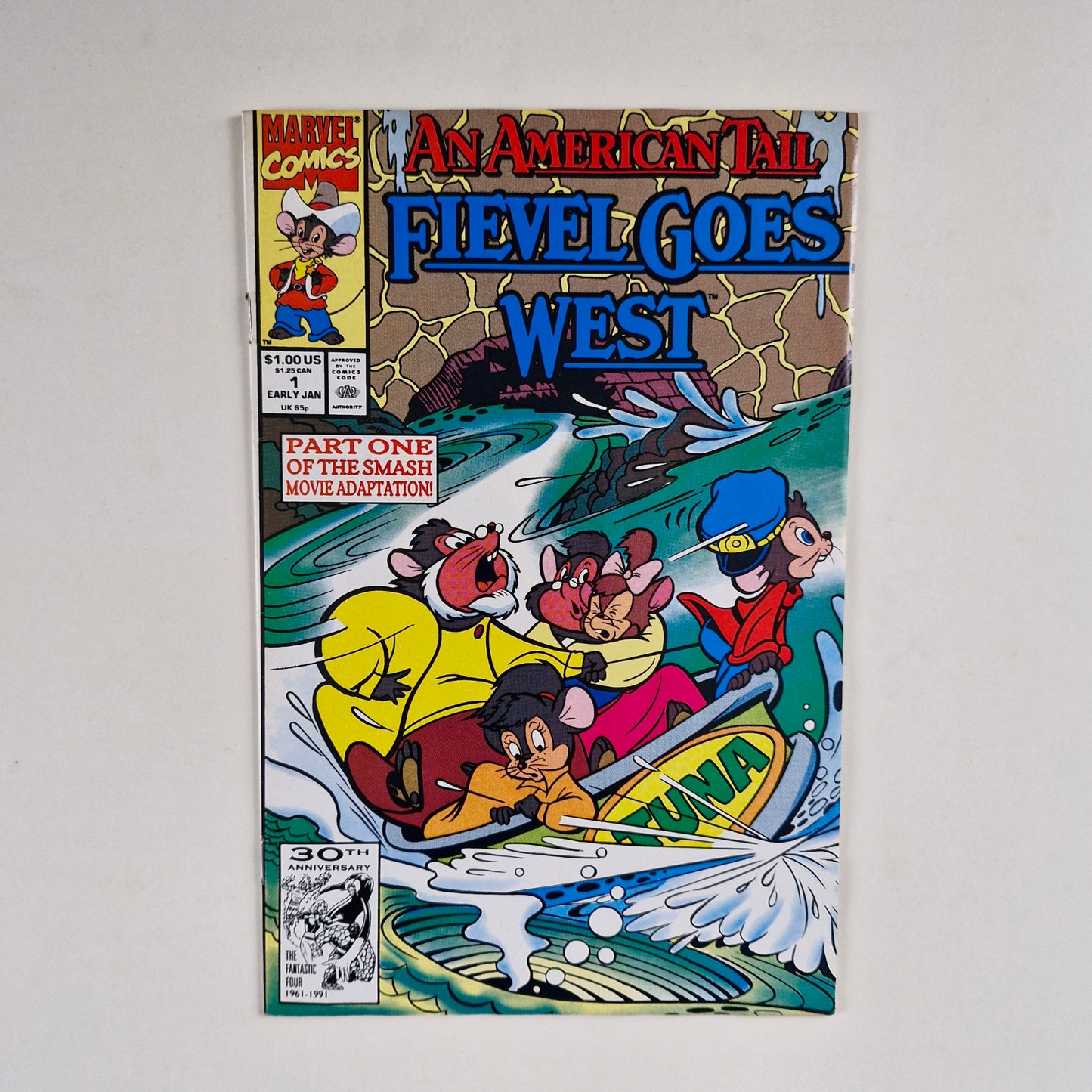 American Tale Fievel Goes West #1 1992 VF-