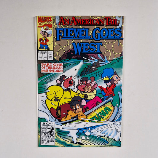 American Tale Fievel Goes West #1 1992 VF-