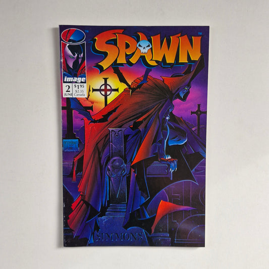 Spawn #2 1992 FN 1st appearance of Violator