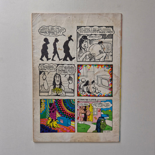 Feds N Heads #1 1970 VG 4th Printing Gilbert Shelton