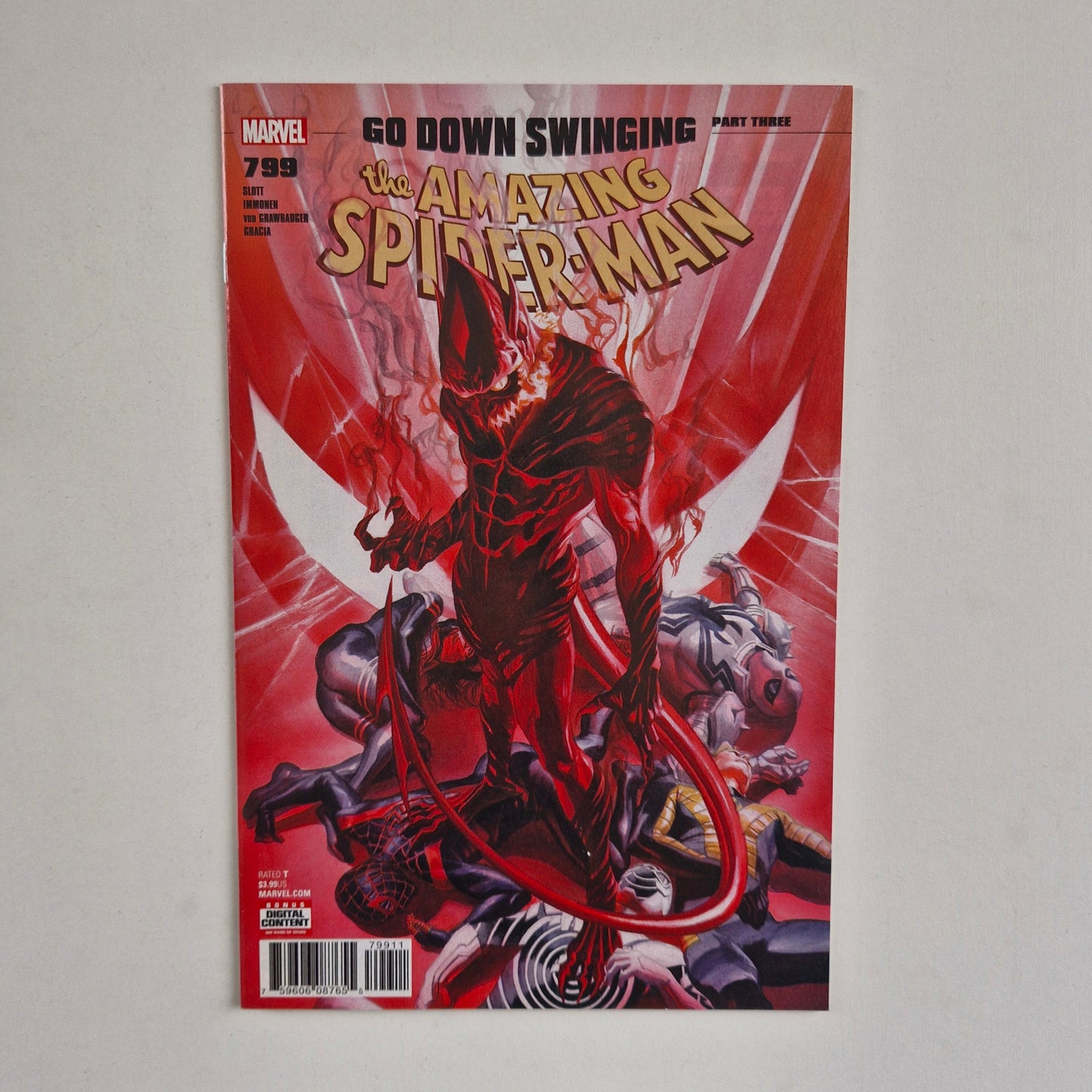 Amazing Spider-Man #799 2018 NM Alex Ross Cover