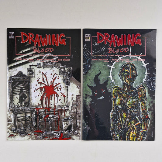 Drawing Blood Spilled Ink #1-2 2019 VF+ Kevin Eastman