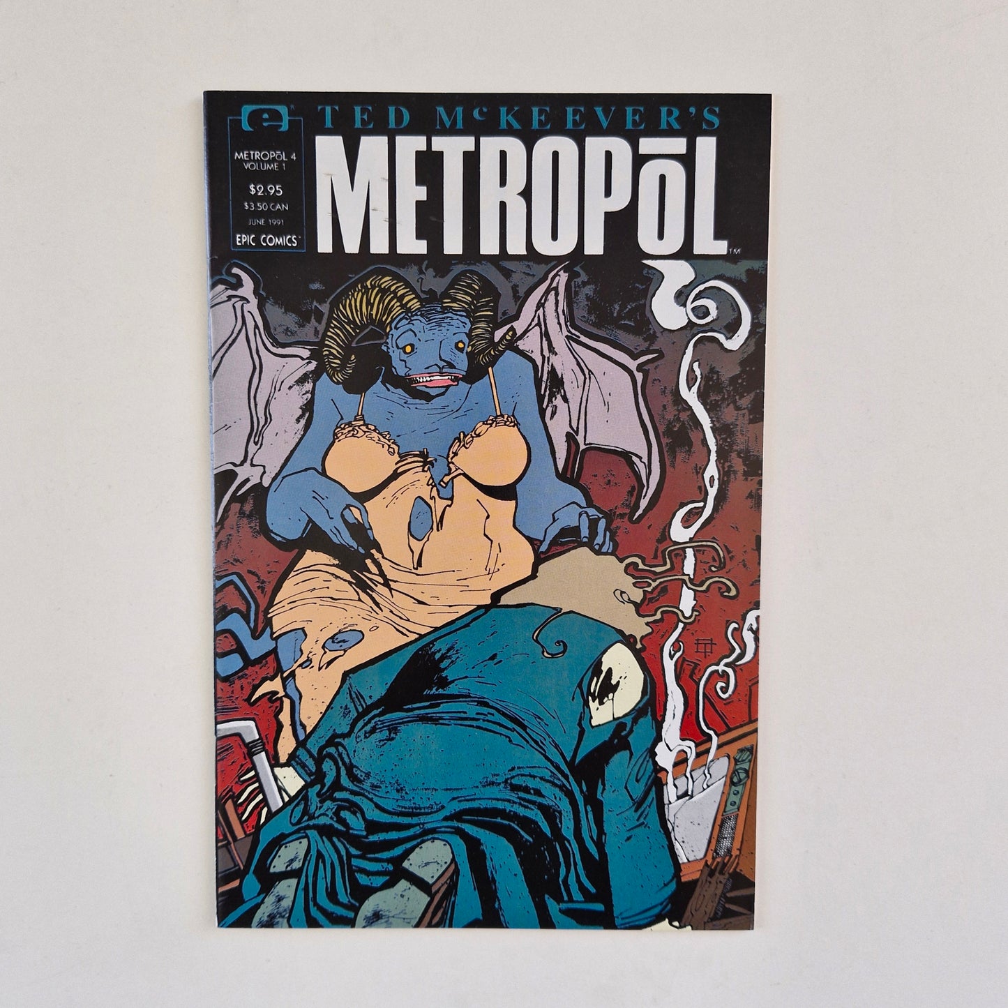 Metropol #4 1991 FN by Ted Mckeever