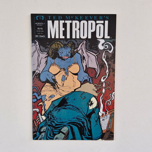 Metropol #4 1991 FN by Ted Mckeever