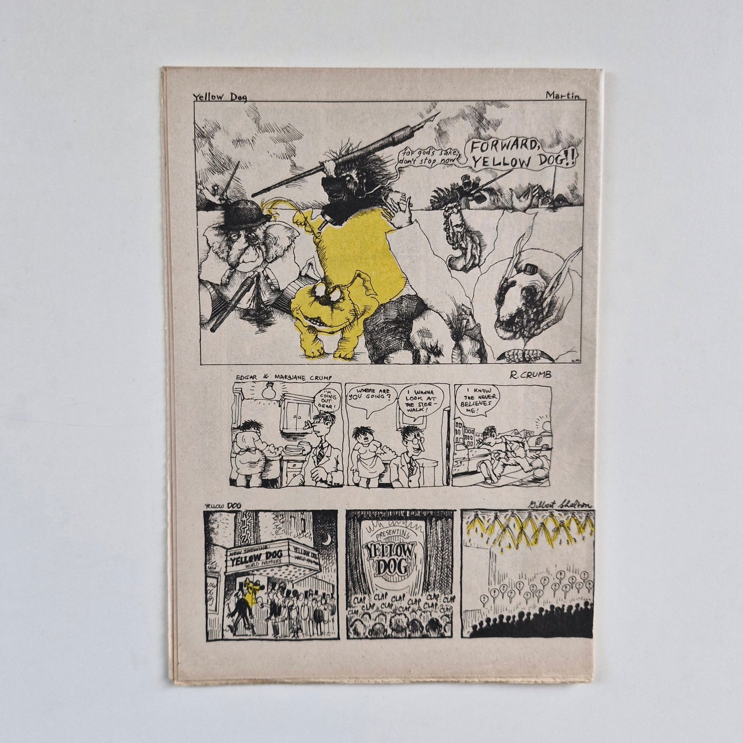 Yellow Dog #6 1973 5th Anniversary Edition