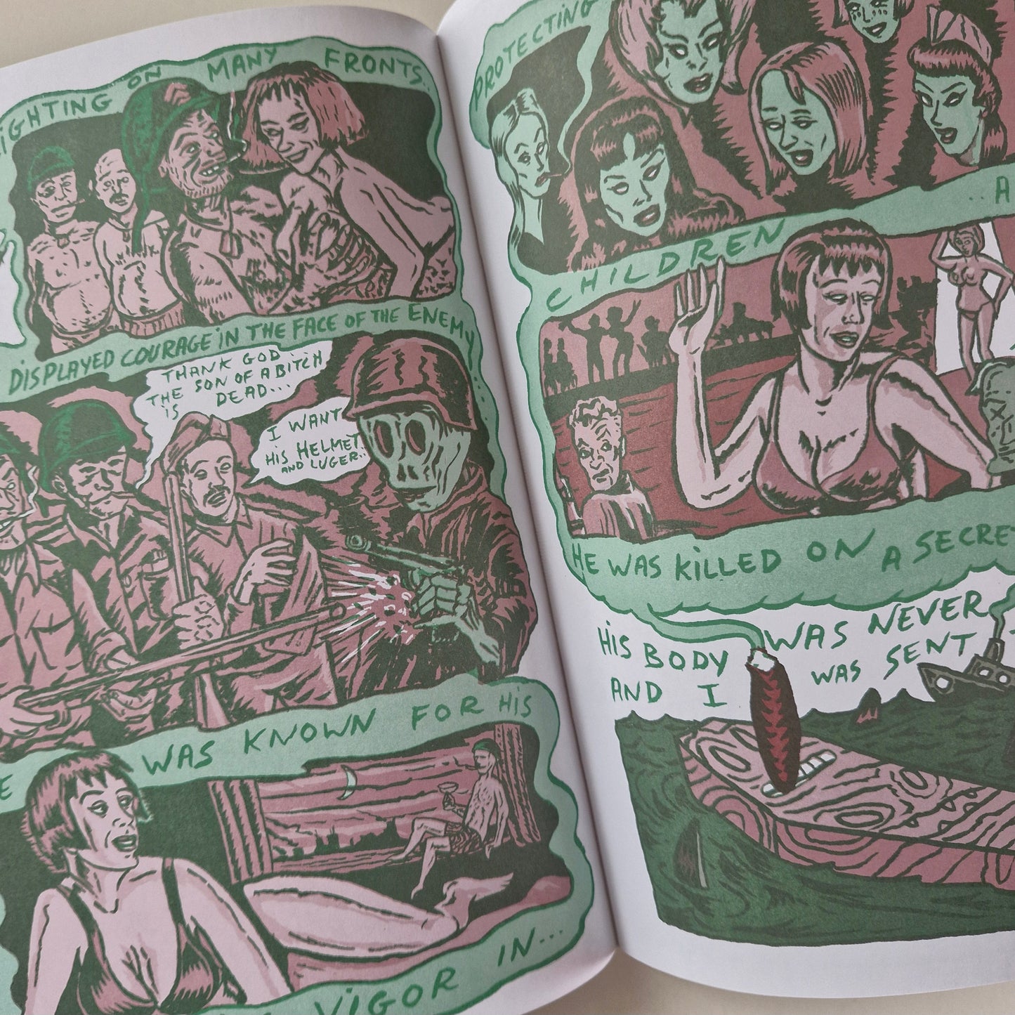 Swamp Preacher #1 2006 VF+ by David Sandlin