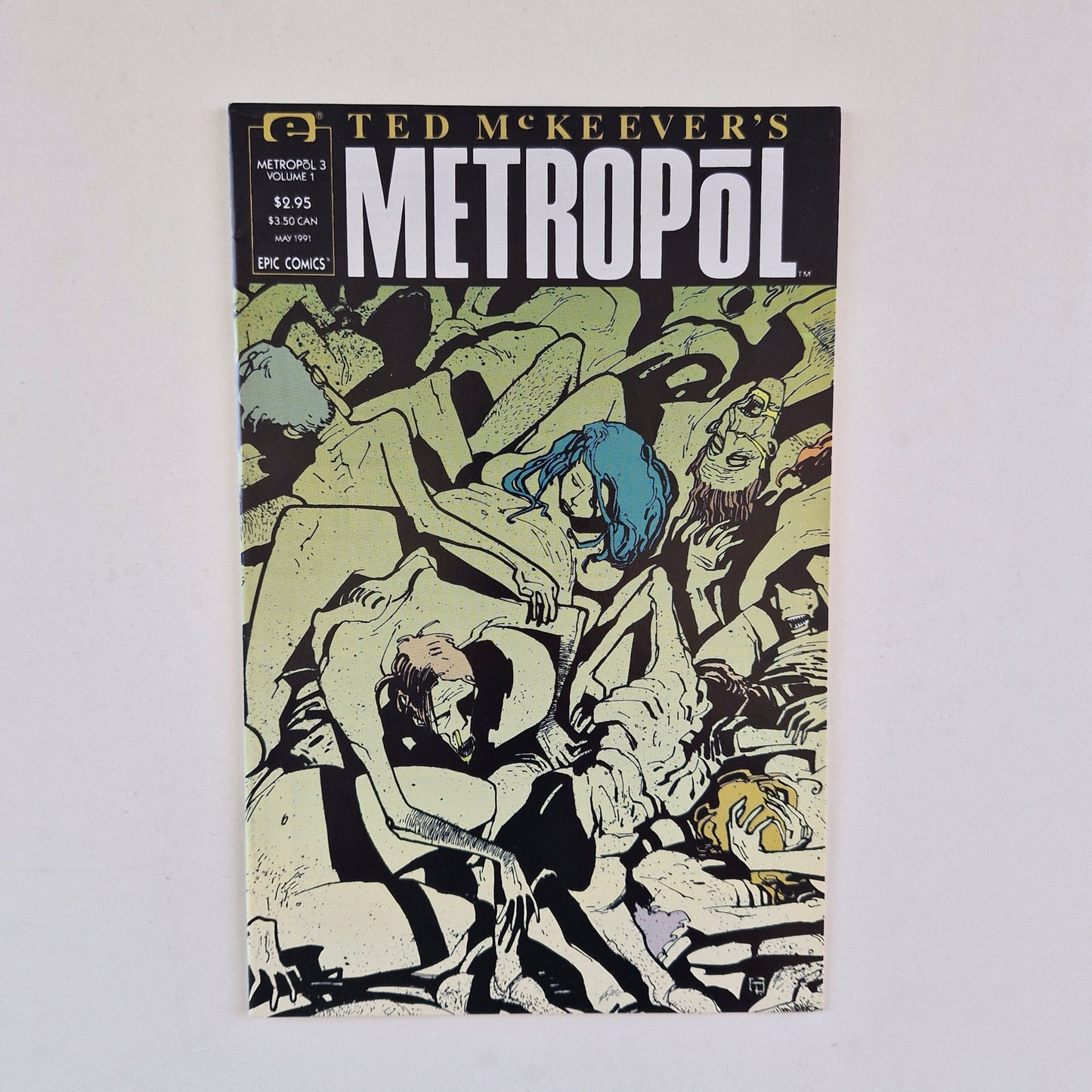 Metropol #3 1991 FN by Ted Mckeever