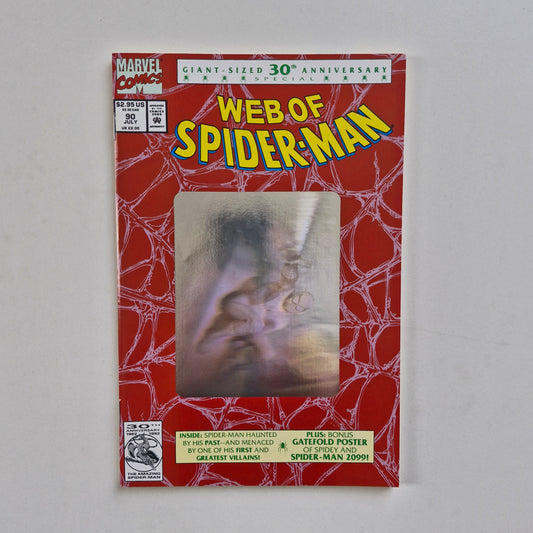 Web of Spider-Man #90 1992 VF Anniversary Issue