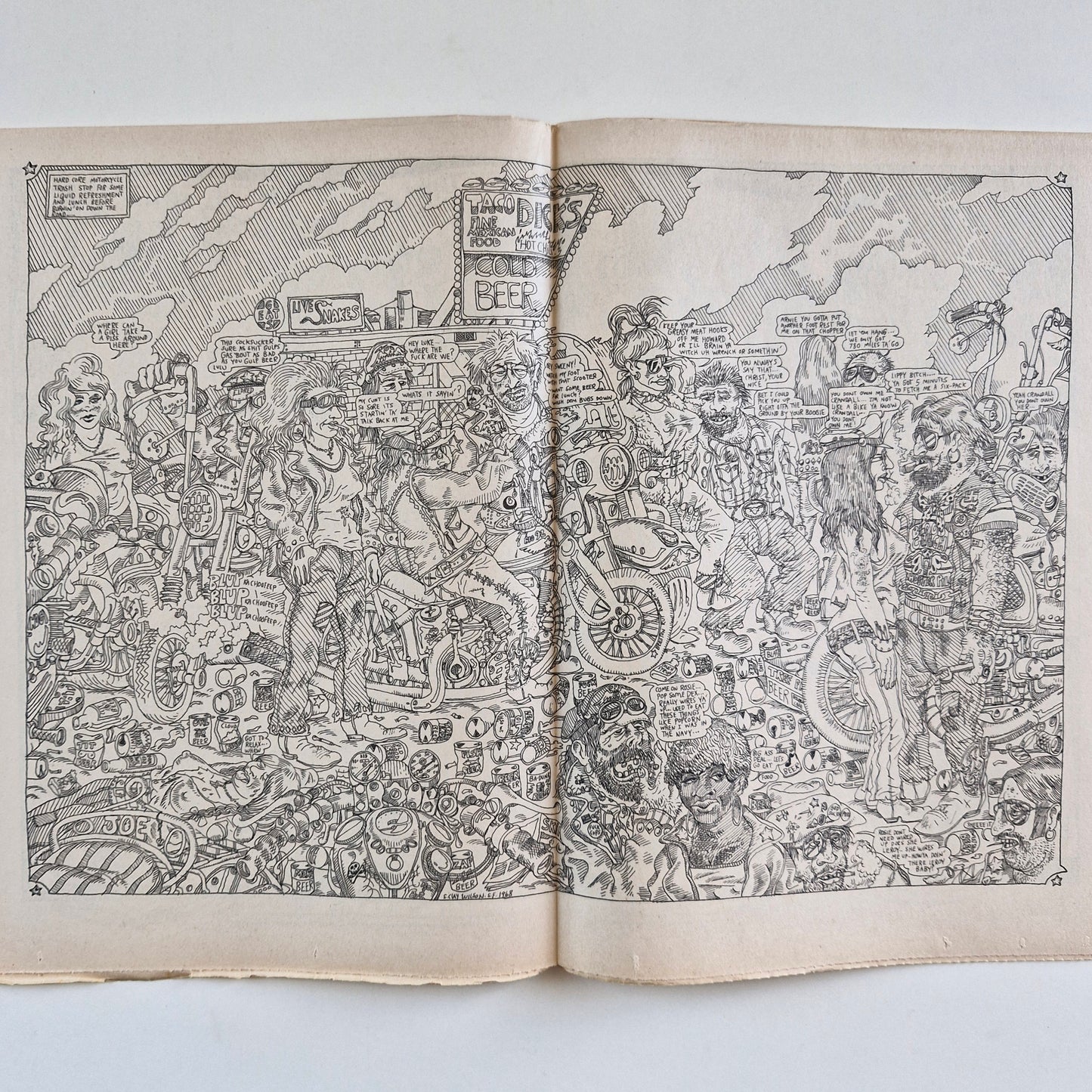 Yellow Dog #7 1973 5th Anniversary Edition