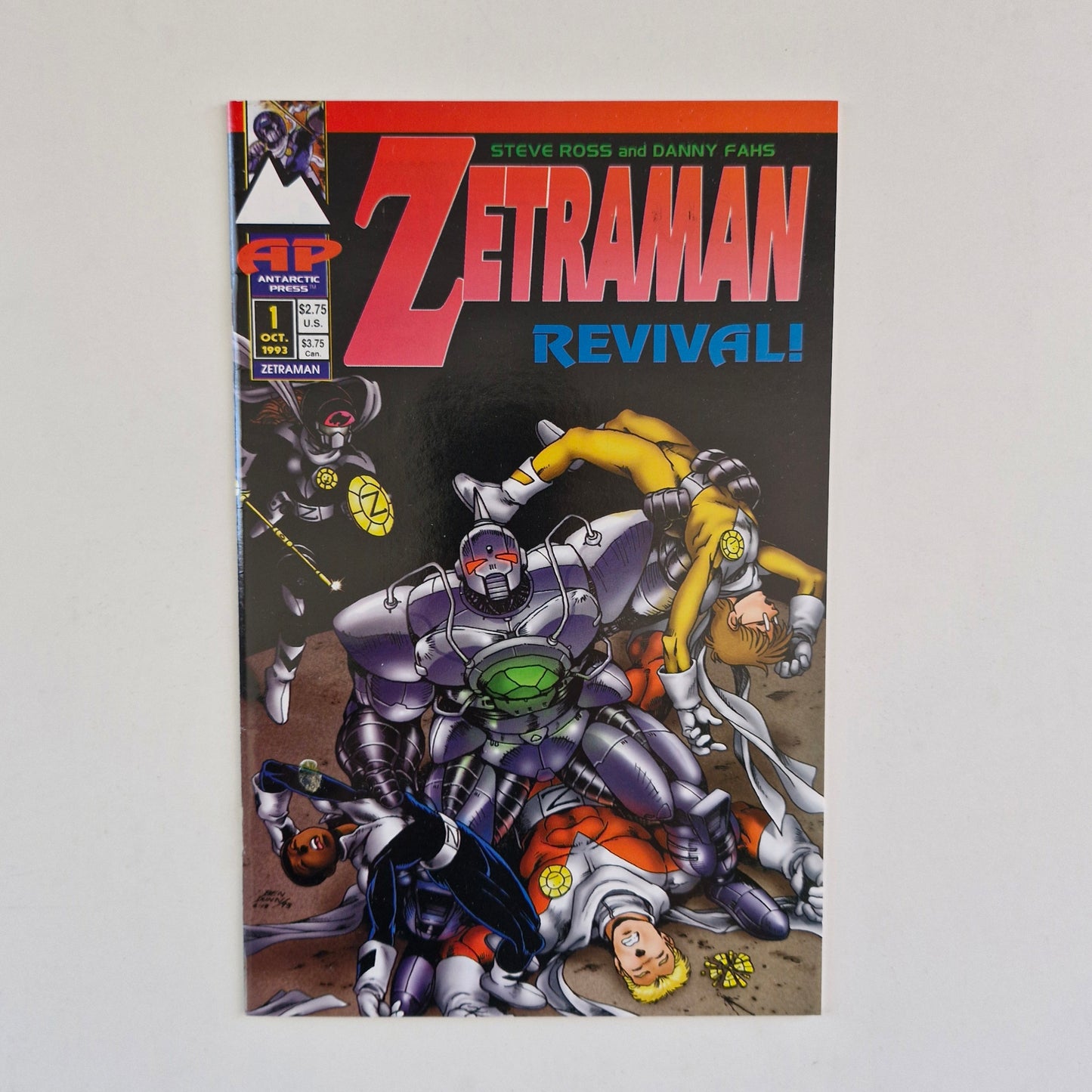 Zetraman 2 Revival #1 1993 FN/VF