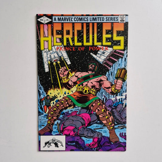 Hercules #1 1982 VF- 1st Series Bob layton