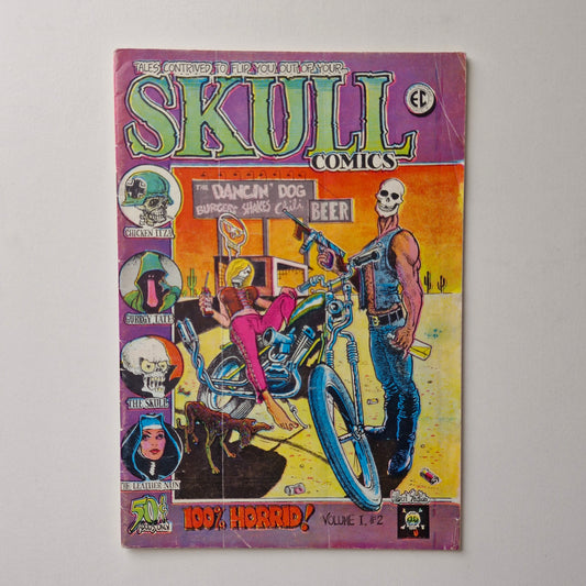 Skull Comics #2 1971 VG 2nd Printing