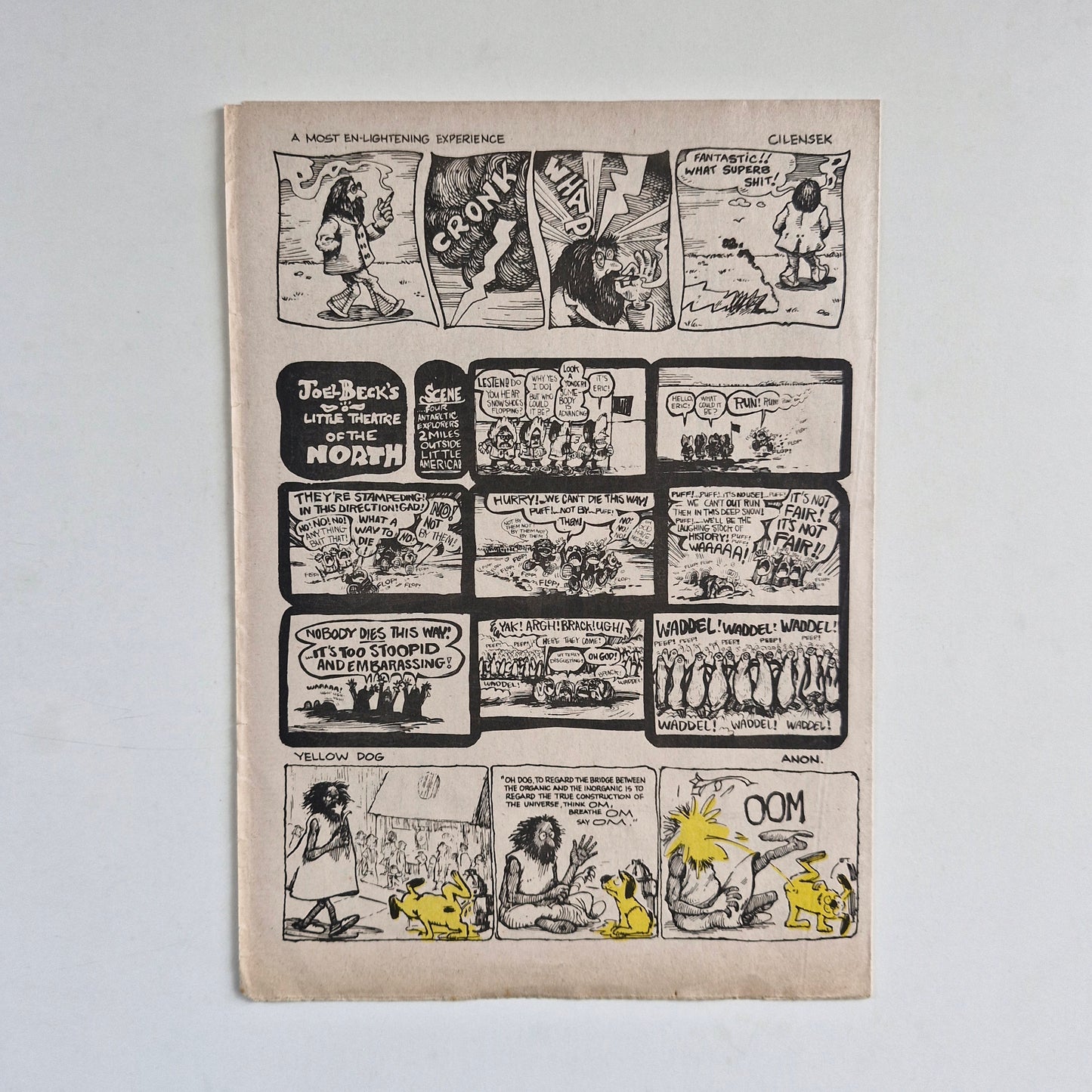 Yellow Dog #1 1973 5th Anniversary Edition