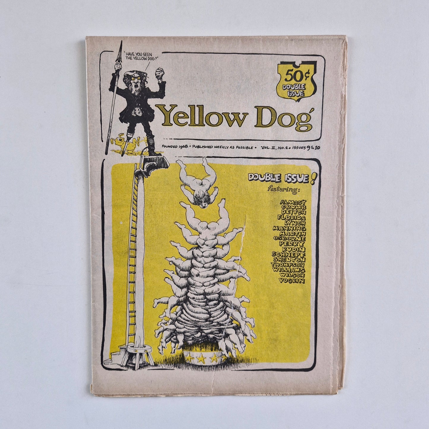 Yellow Dog #9/10 1973 5th Anniversary Edition